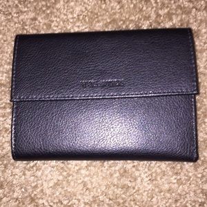 Brooks Brothers Black Leather Wallet, NWT.